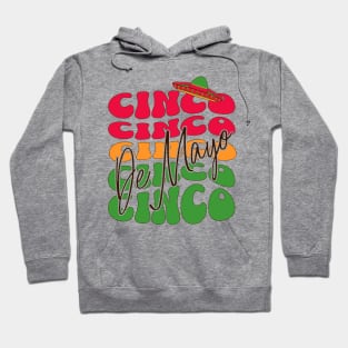 Cinco De Mayo Typography Hoodie